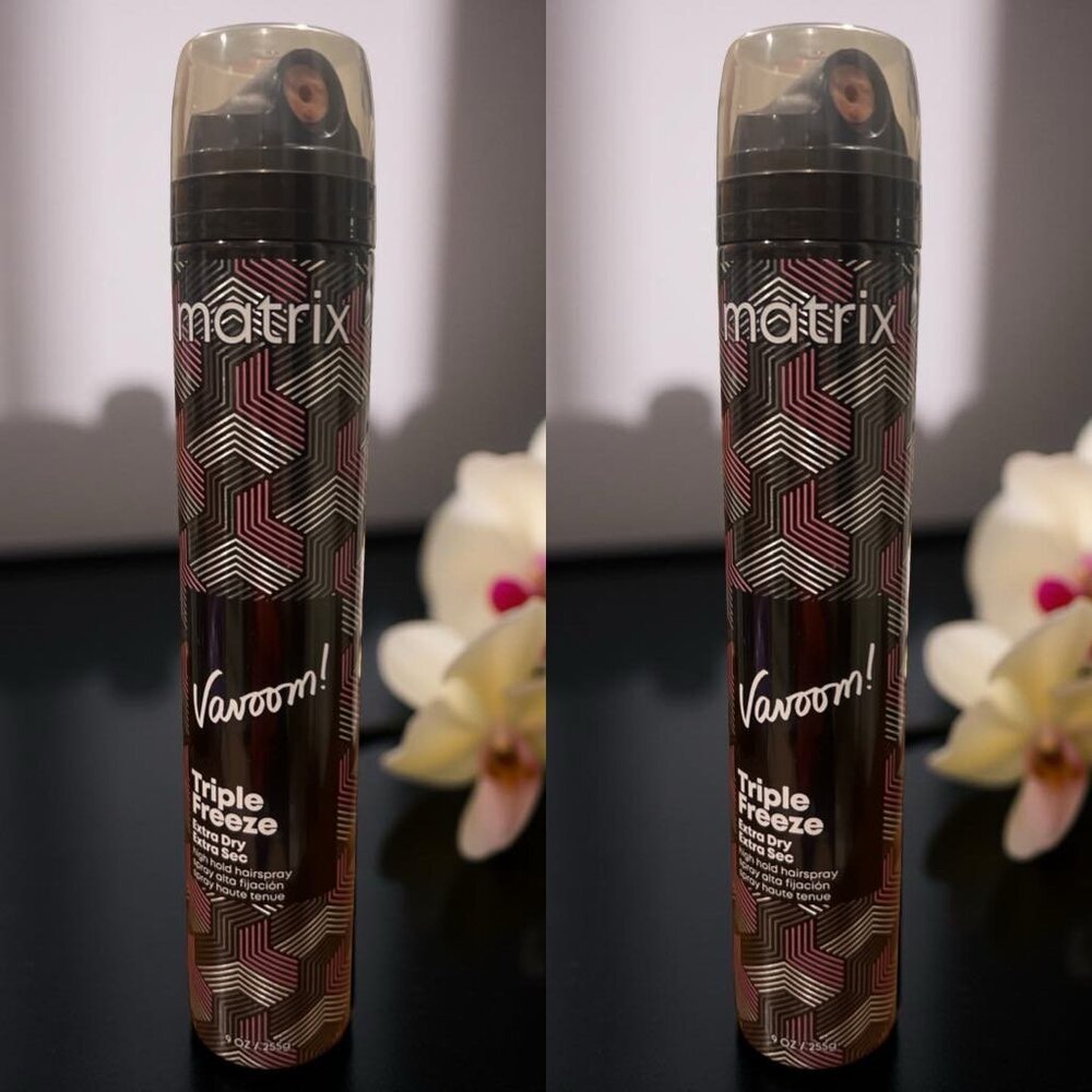 Matrix Vavoom Triple Freeze Extra Dry Hairspray 9 oz_ 2 units